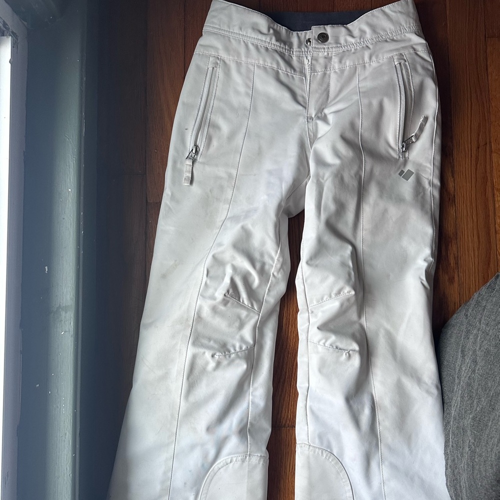 Obermeyer Teen White Ski Pants